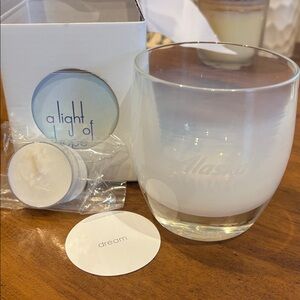 Rare New Alaska Airlines Dream Glassybaby